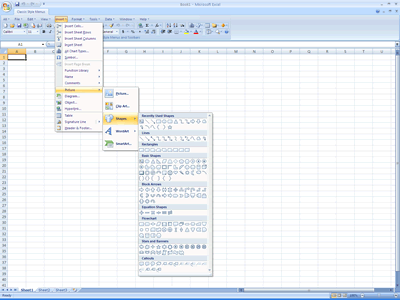 Classice Style Menus and Toolbars for Microsoft Excel 2007